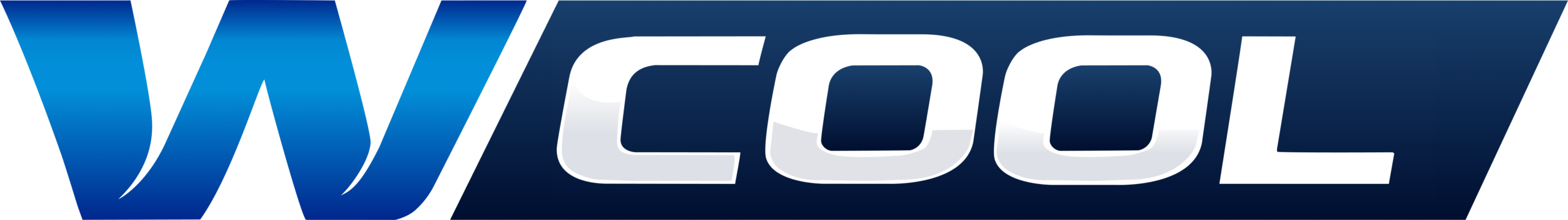 Logo marca wcool, marca distribuida por BRS distribuciones. Equipos de enfriamiento evaporativo