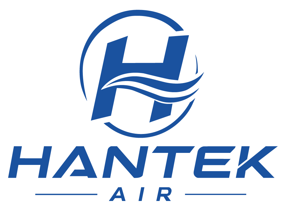 Logo marca Hantek, marca distribuida por BRS distribuciones. Equipos de enfriamiento evaporativo